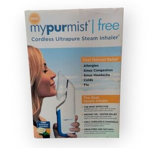 Mypurmist Free Cordless Steam Inhaler - NEW